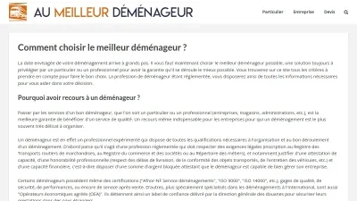 Aumeilleurdéménageur.fr